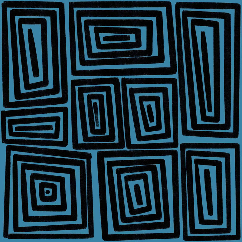 Lino Print - Squares