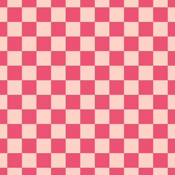Dark Pink Checkers - Be Mine Collection