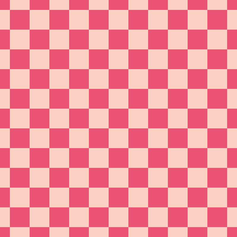 Dark Pink Checkers - Be Mine Collection