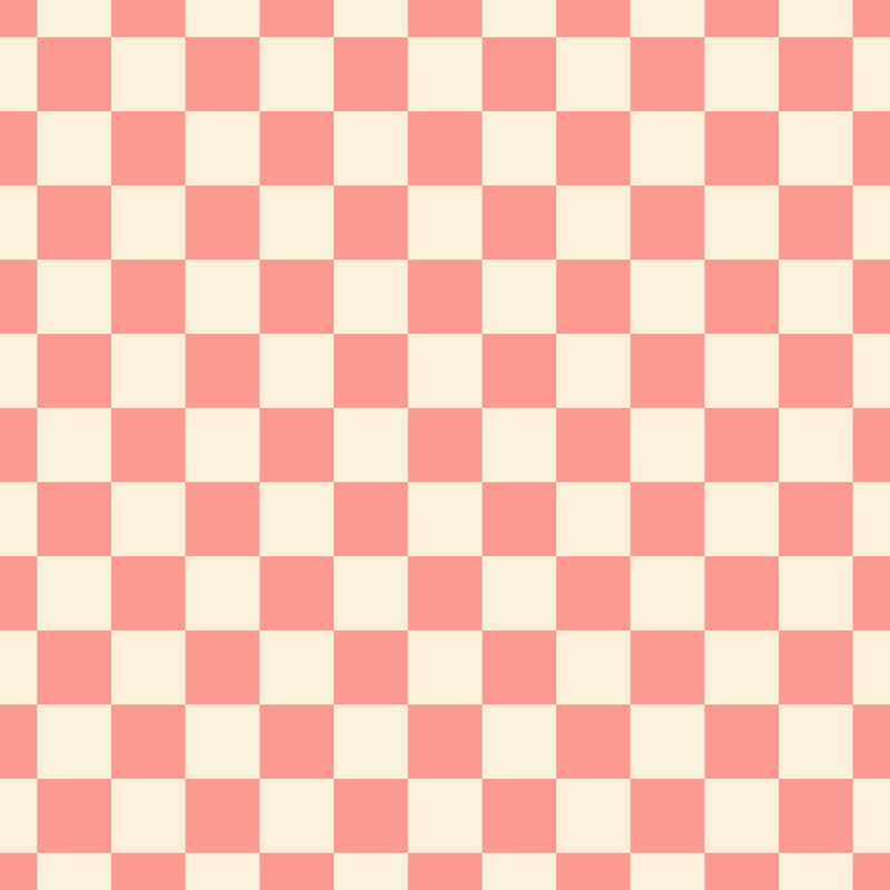 Pink Checkers - Dandelion Wishes Collection