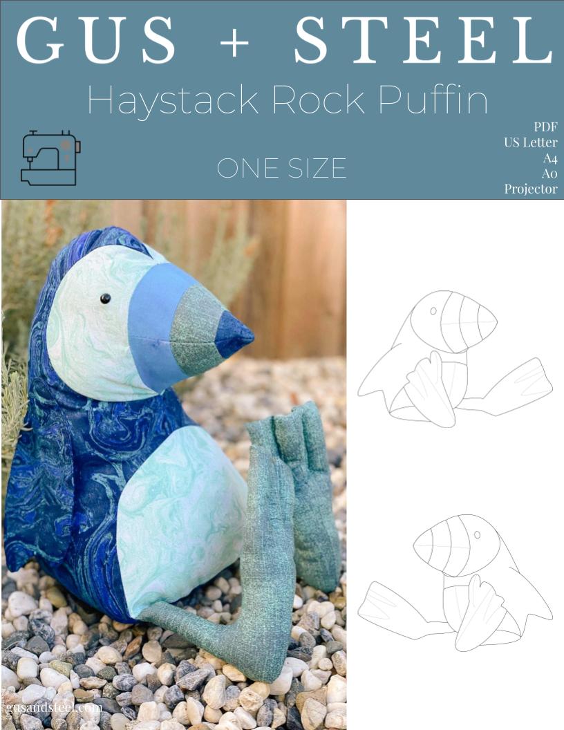 Haystack Rock Puffin – Gus + Steel