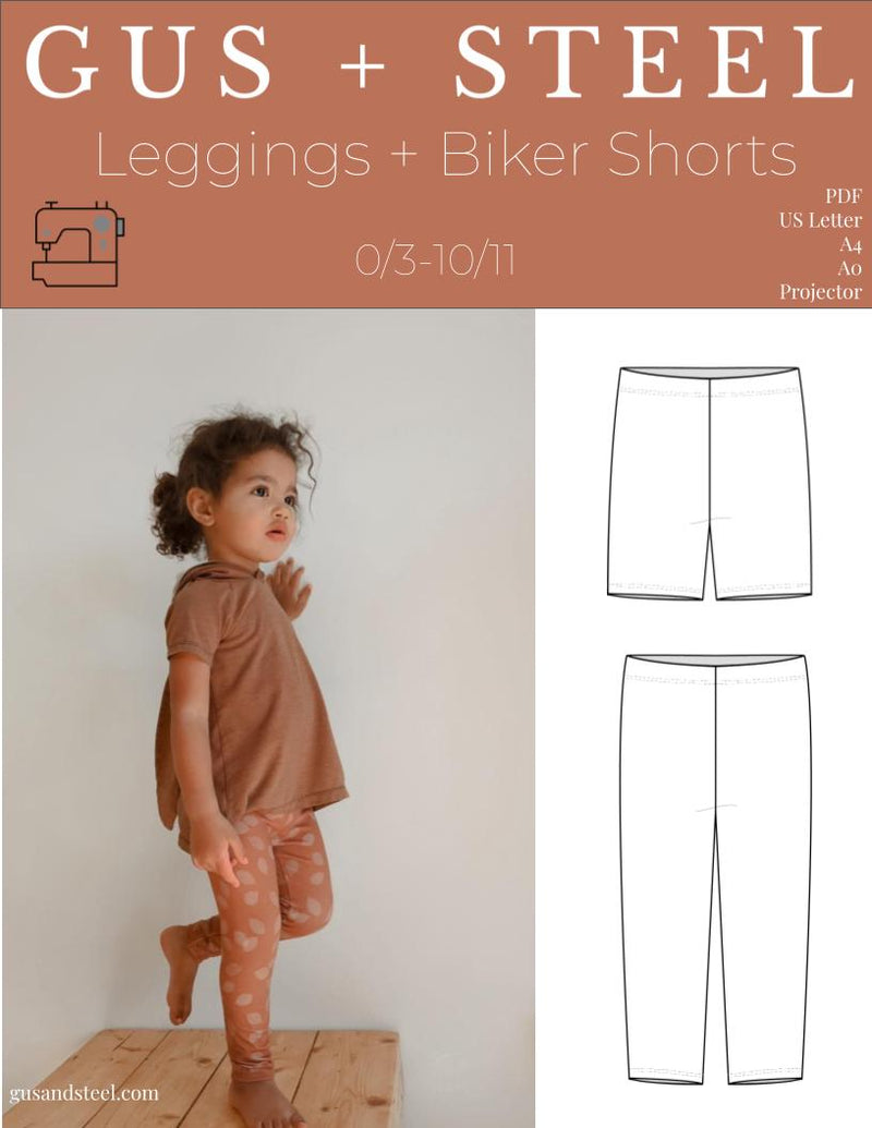 Leggings + Biker Shorts – Gus + Steel