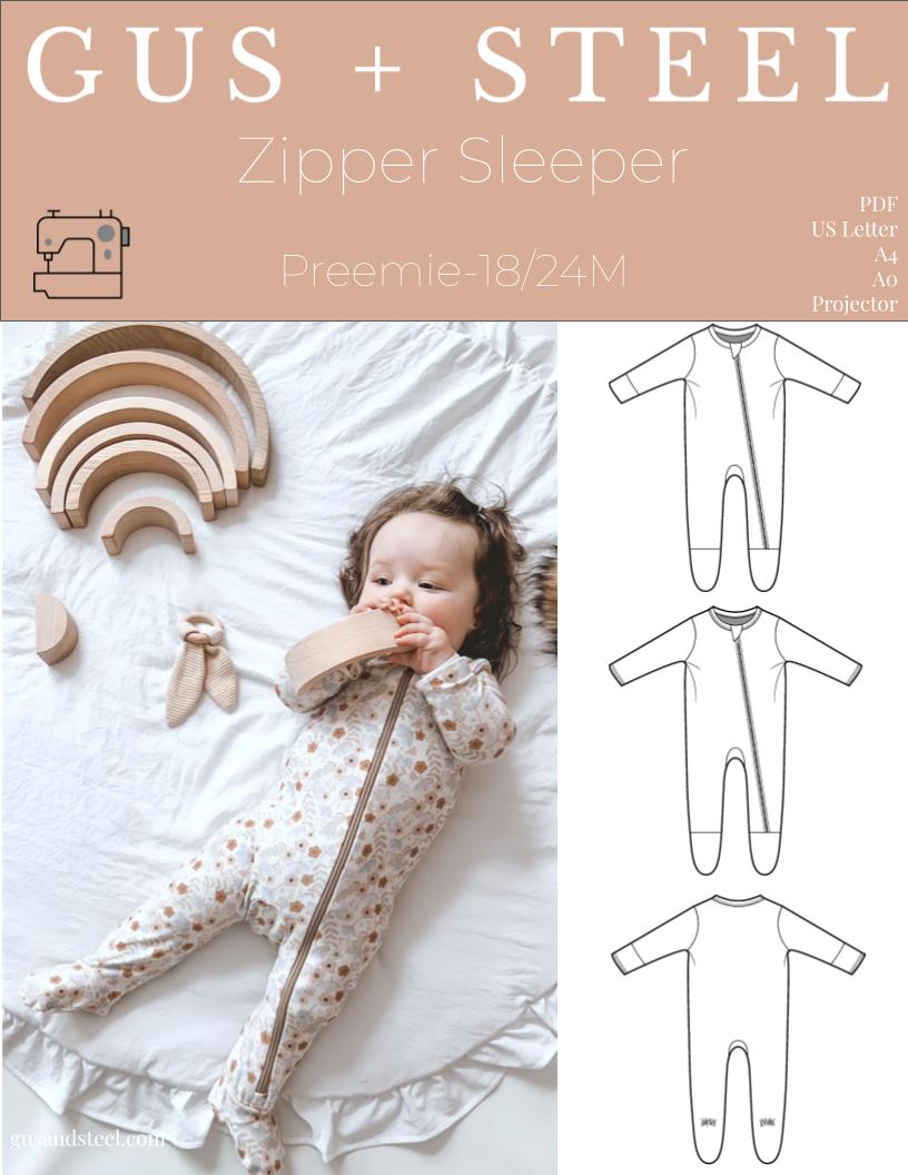 Zipper Sleeper Gus Steel zipper-sleeper-gus-steel