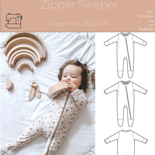 Zipper Sleeper – Gus + Steel