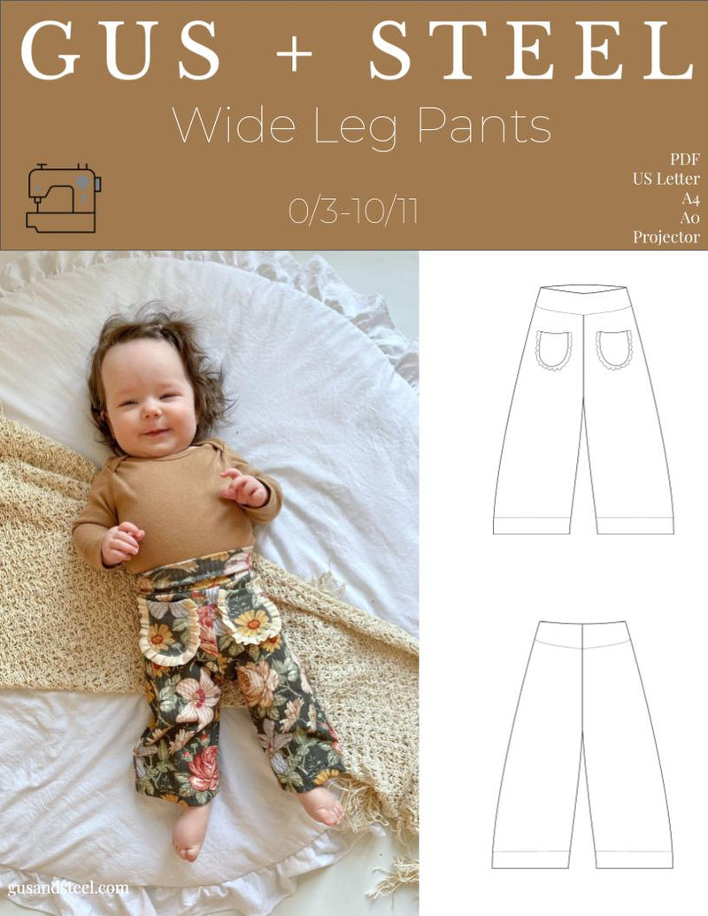 Wide Leg Pants – Gus + Steel