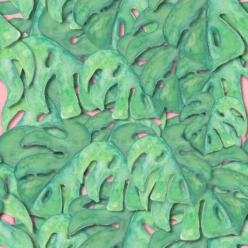 seamless_file _fabric_design _monstra_on_pink_lowres